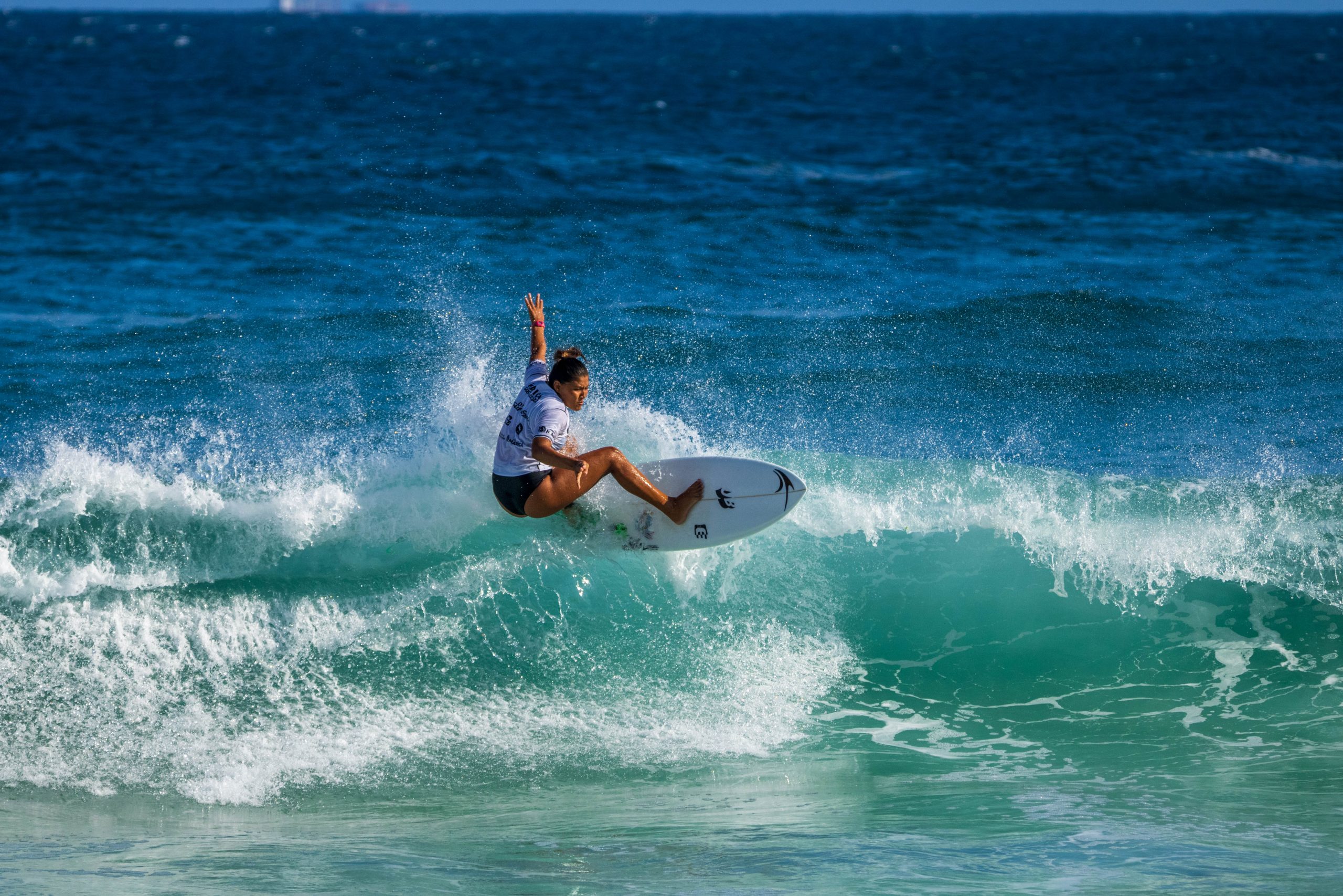 Larissa Santos, Maricá Surf Pro AM 2022. Foto: Gleyson Silva.
