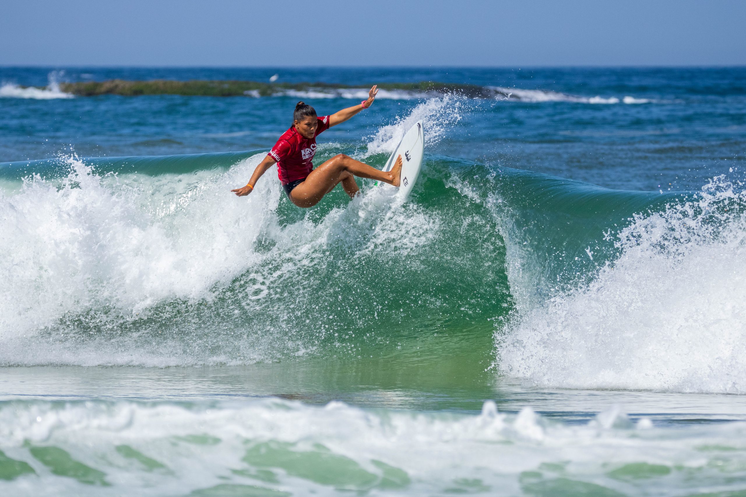 Larissa Dos Santos, Maricá Surf Pro AM 2022. Foto: Gleyson Silva.