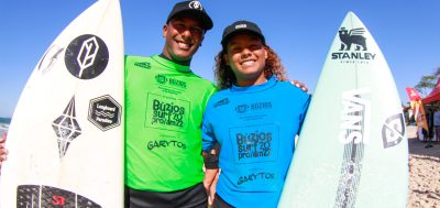 Cauã e Yanca Costa, Búzios Surf Pro Am 2022. Foto: Pedro Monteiro.