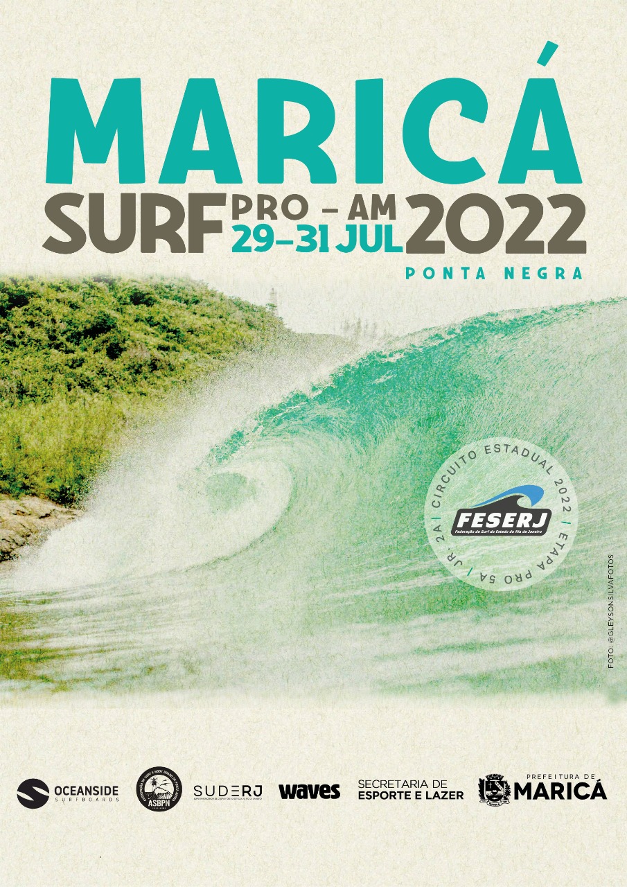 Maricá Surf Pro AM 2022 - Nova Geração Rio de Janeiro. Foto: Gleyson Silva.