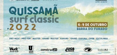 Cartaz do Quissamã Surf Classic 2022.