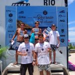 Pódio Junior Masculino, Recreio Surf Classic 2023. Foto: Nelson Veiga.