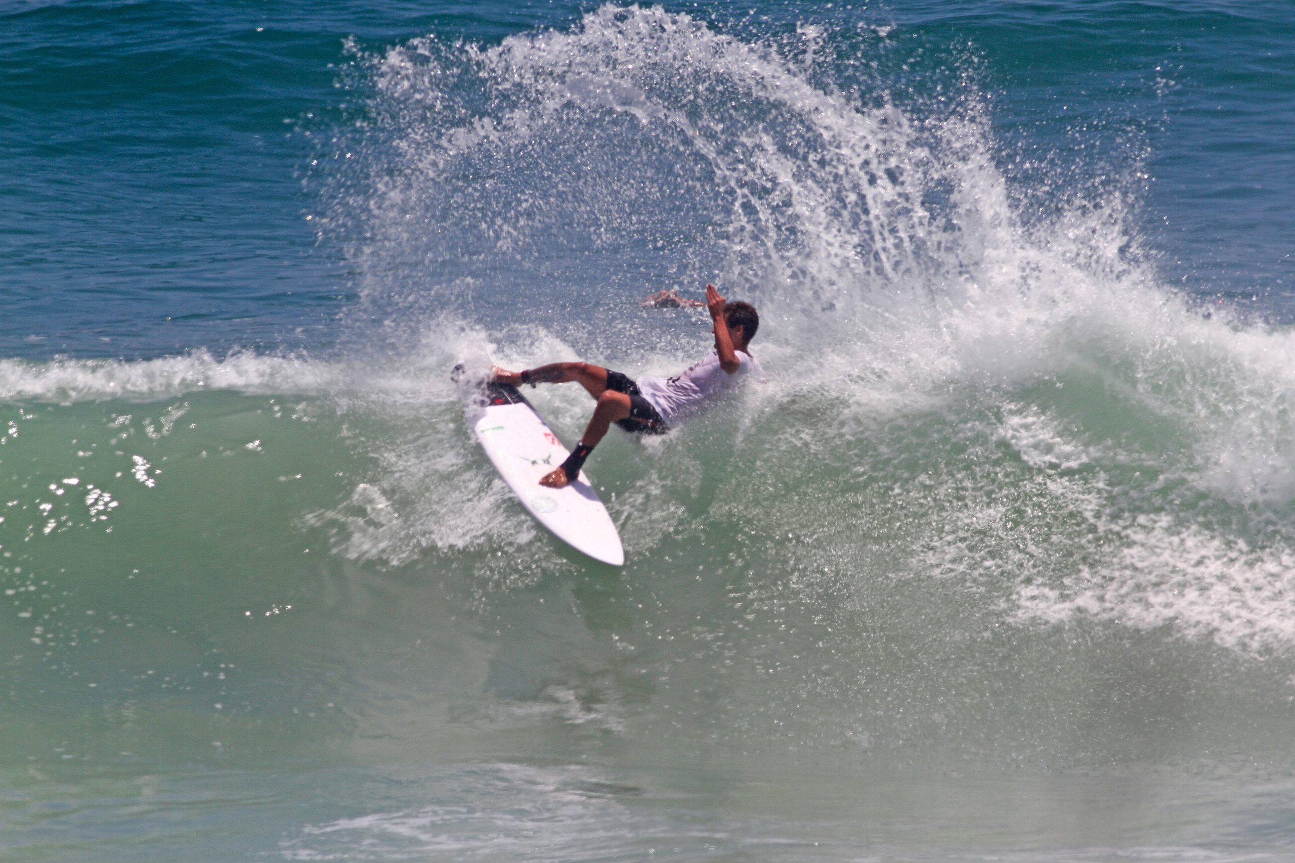 Daniel Templar, Rio Cidade do Surf, Praia da Macumba. Foto: Luciano Cabal.