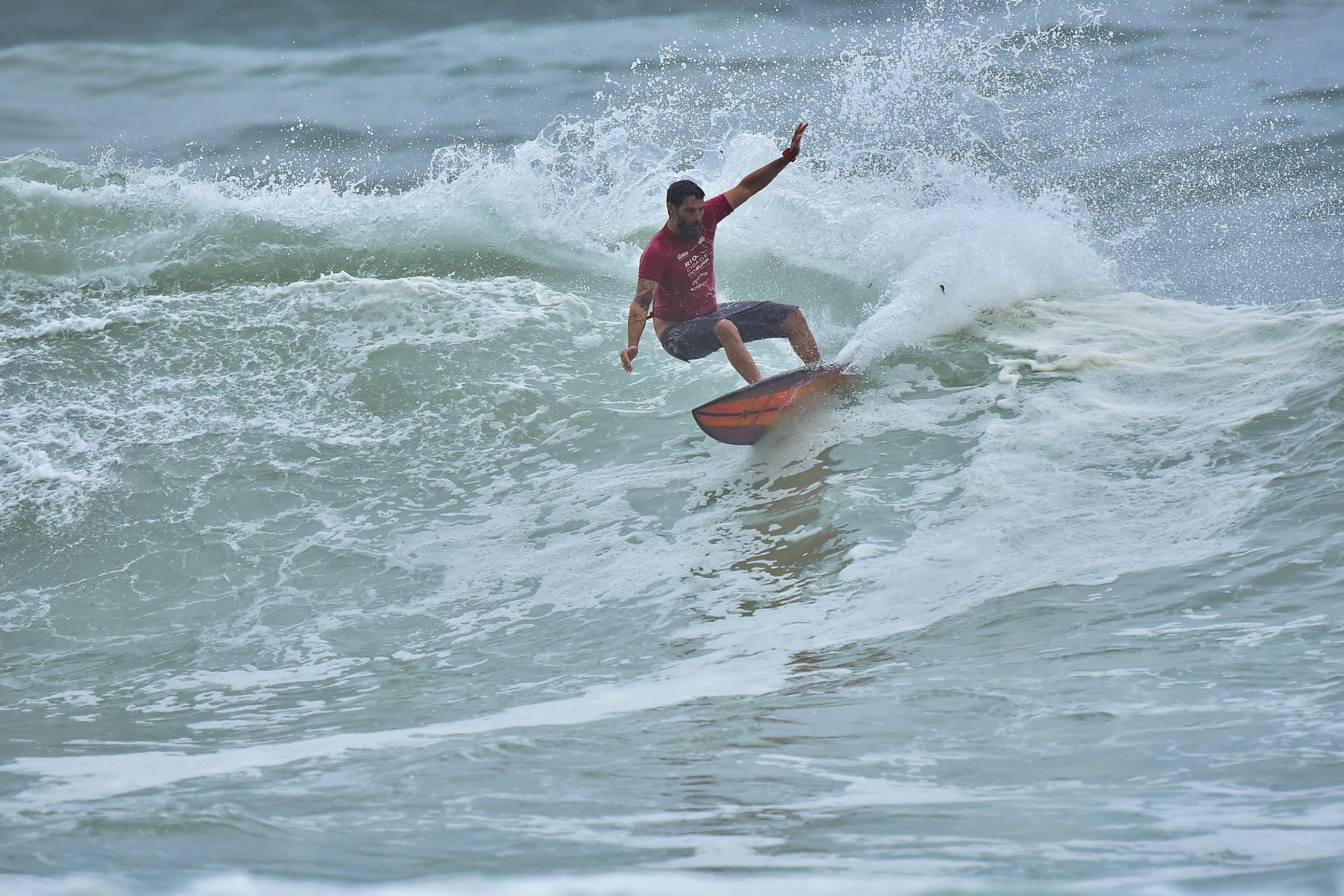 Floriano Pinheiro - Rio Cidade do Surf, etapa da Prainha. Foto: Nelson Veiga.