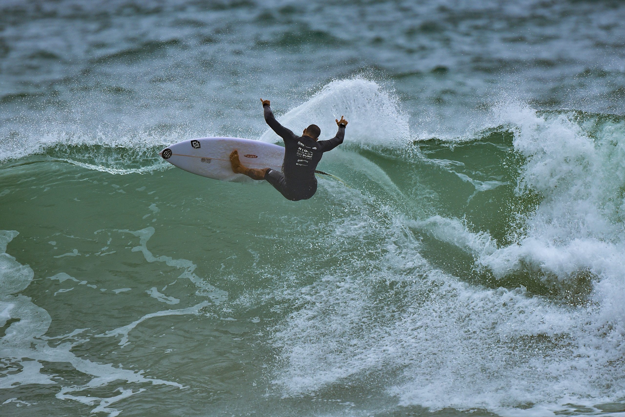 Leandro Bastos - Rio Cidade do Surf, etapa da Prainha. Foto: Nelson Veiga.