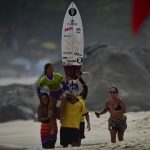 Lanay Thompson, Prainha Surf Pro/Am 2024. Foto: Nelson Veiga.