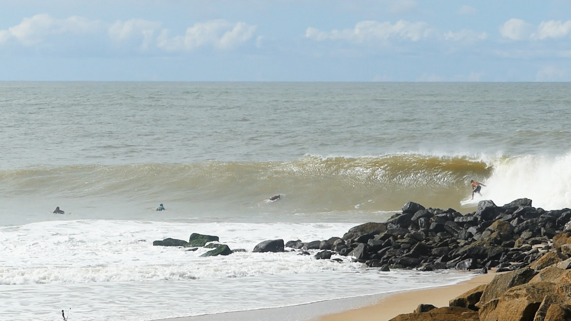 Barra do Furado, Quissamã (RJ). Frame: arquivo pessoal Erik Petric.