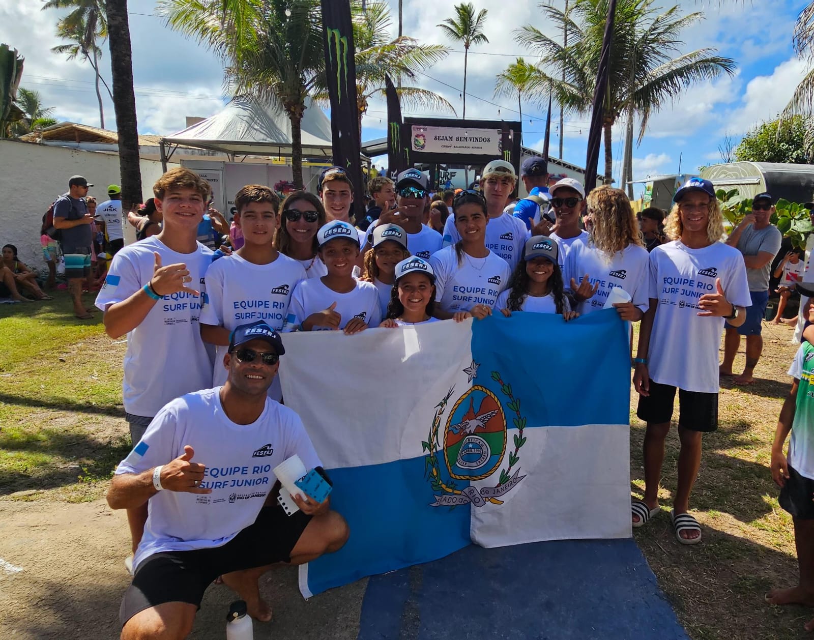 A equipe do Rio foi a vice-campeã no brasileiro amador de 2025.